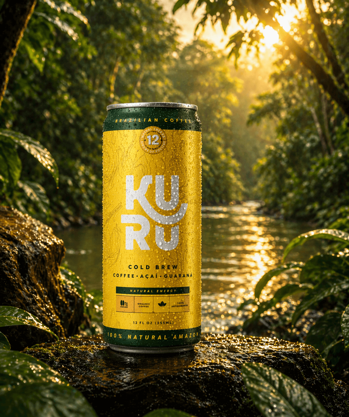 Rótulo KURU amarelo